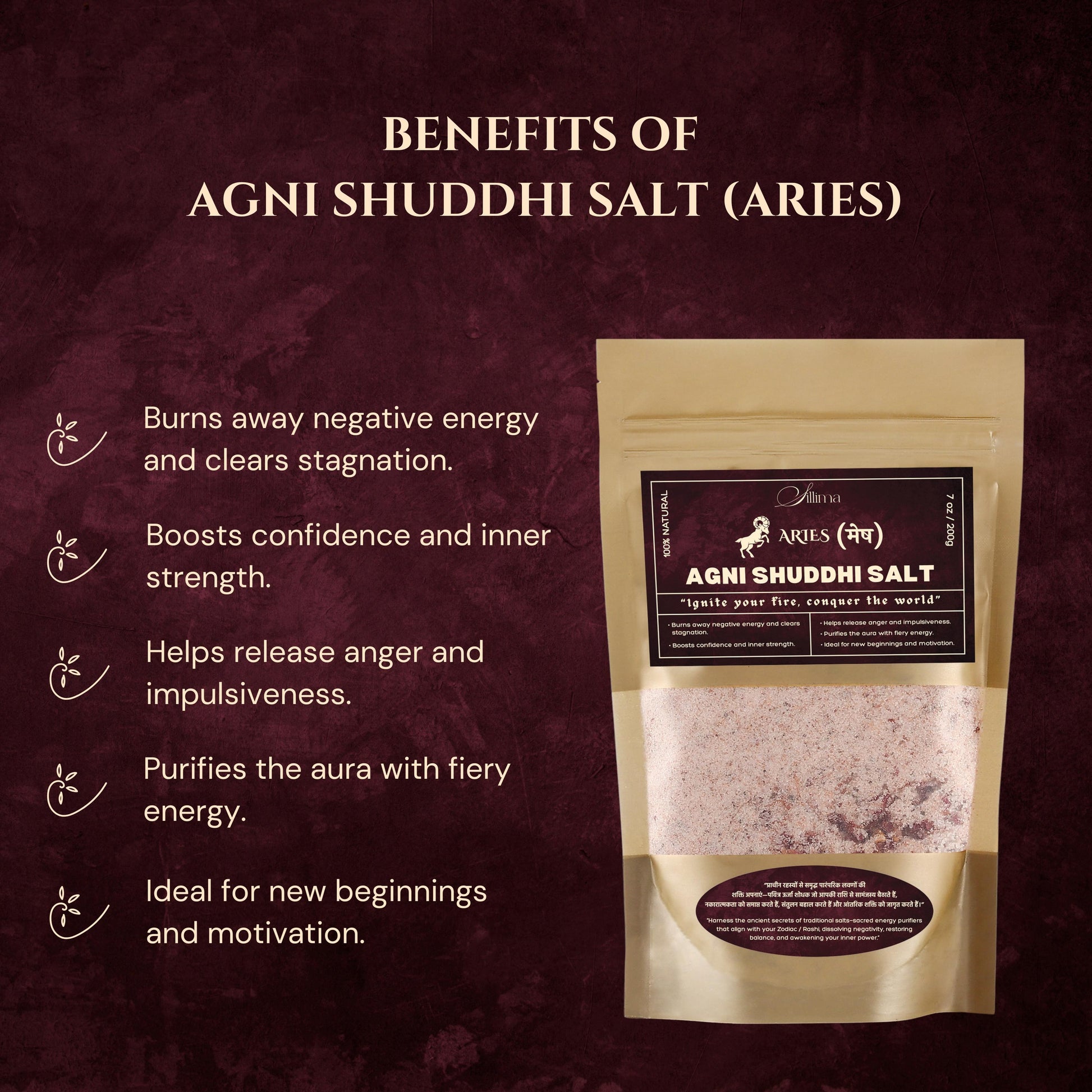 Agni Shuddhi Salt | Aries(मेष) - Sillima