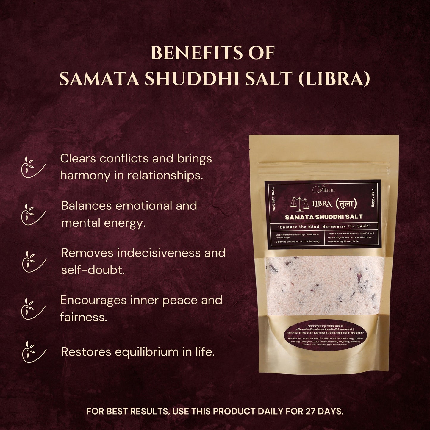 Samata Shuddhi Salt | Libra (तुला) - Sillima