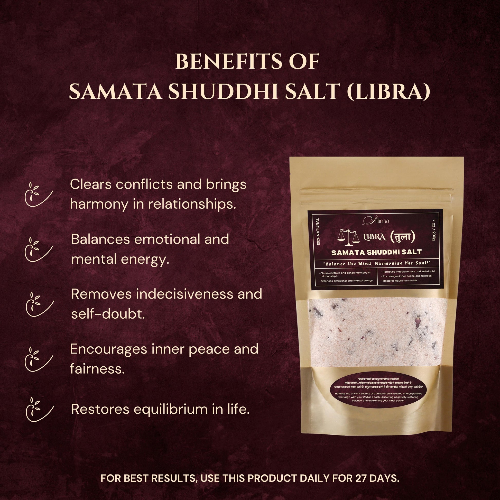 Samata Shuddhi Salt | Libra (तुला) - Sillima