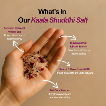Kaala Shuddhi Salt | Scorpio (वृश्चिक) - Water Element Transformation Salt
