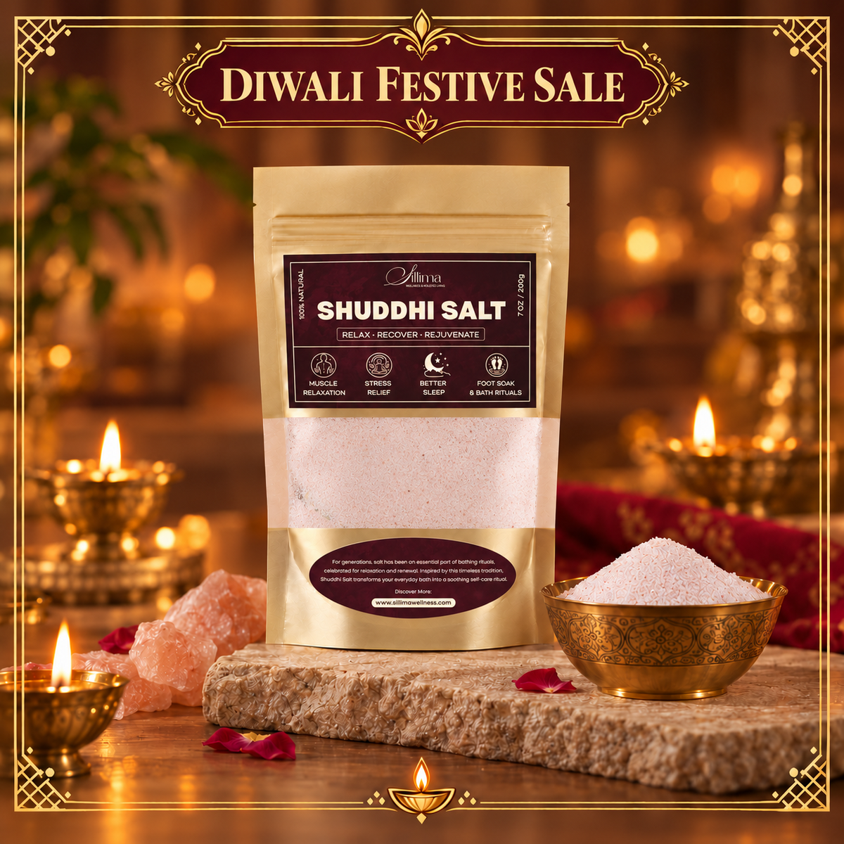 Sillima Shuddhi Salt – Diwali festive image