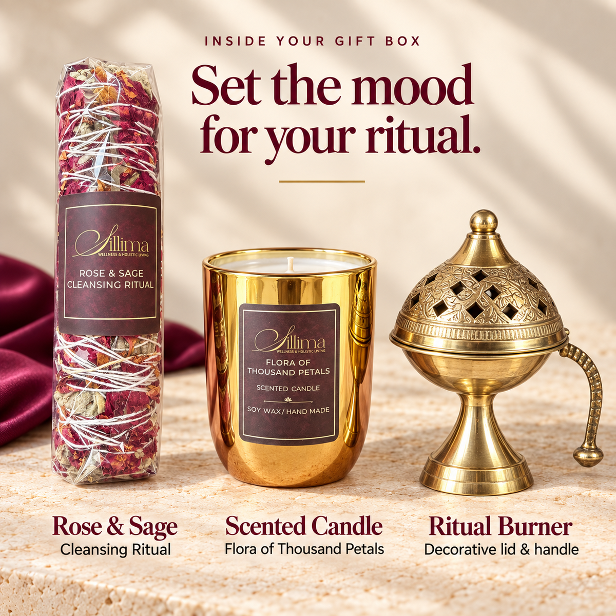 Sillima Wellness Luxury Ritual Gift Box – product view 5